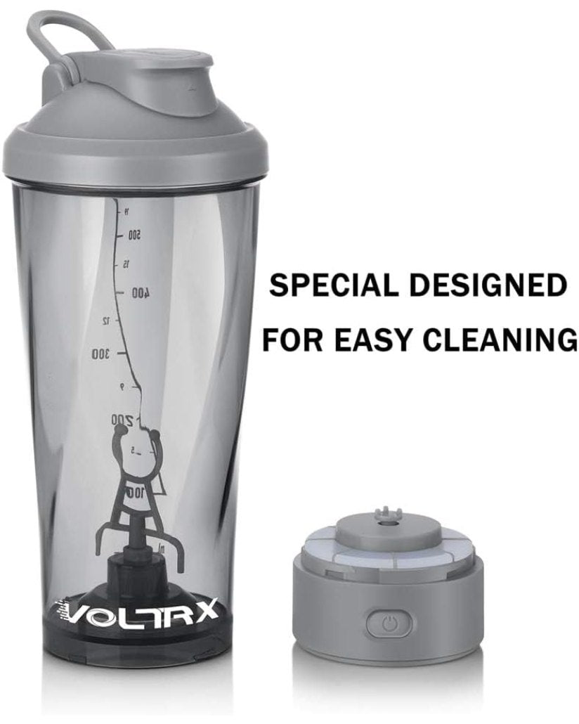 VOLTRX Boost Elektrischer Shaker – Weiß (USB-C, 700 ml)