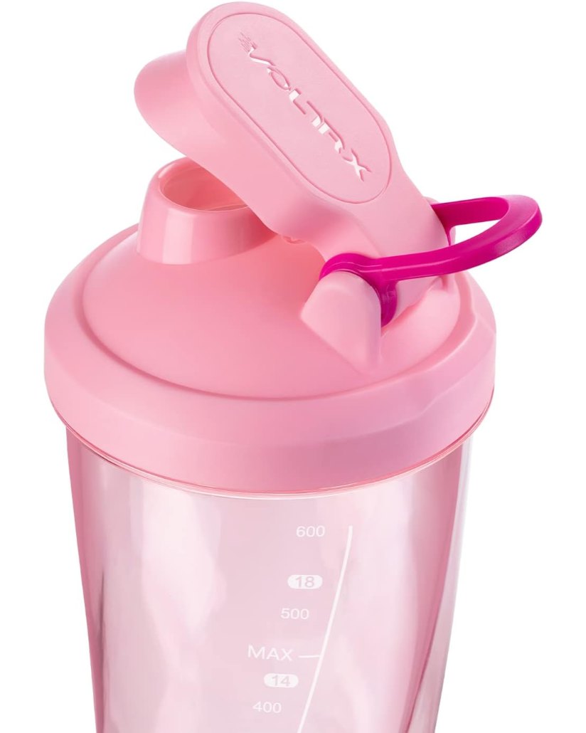VOLTRX Boost Elektrischer Shaker – Pink (USB-C, 700 ml)