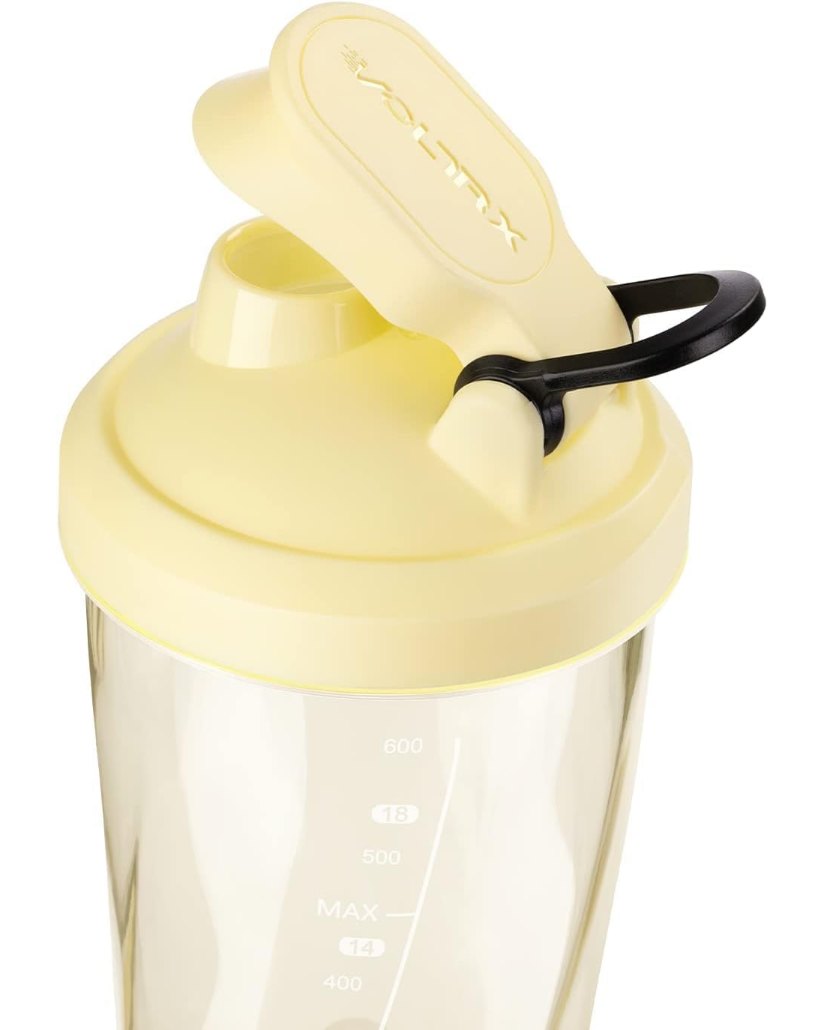 VOLTRX Boost Elektrischer Shaker – [Gelb] (USB-C, 700 ml)