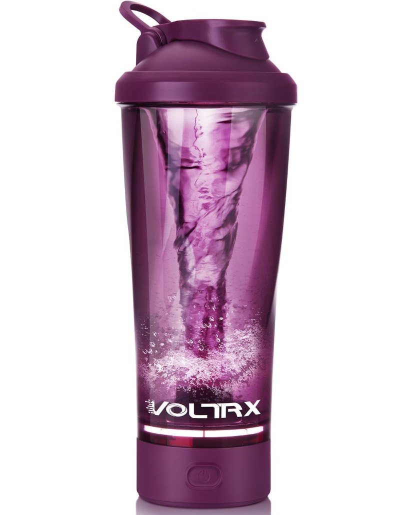 VOLTRX Boost Elektrischer Shaker – Rosa (USB-C, 700 ml)