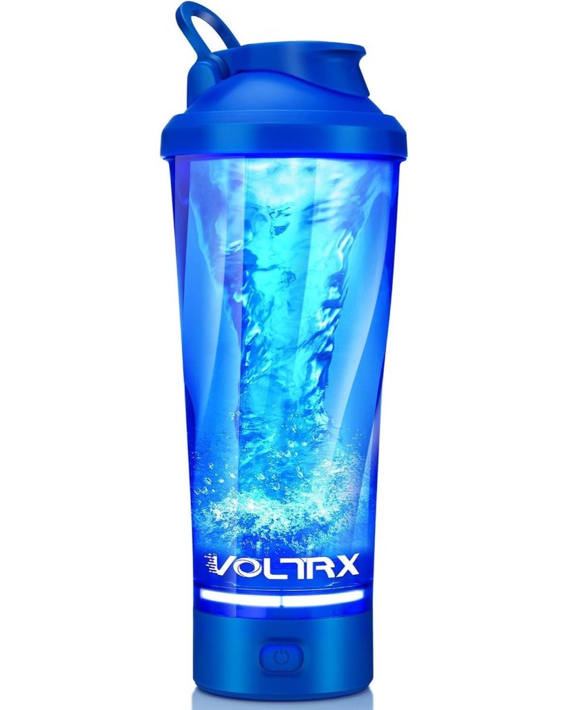 VOLTRX Boost Elektrischer Shaker – [Blau] (USB-C, 700 ml)