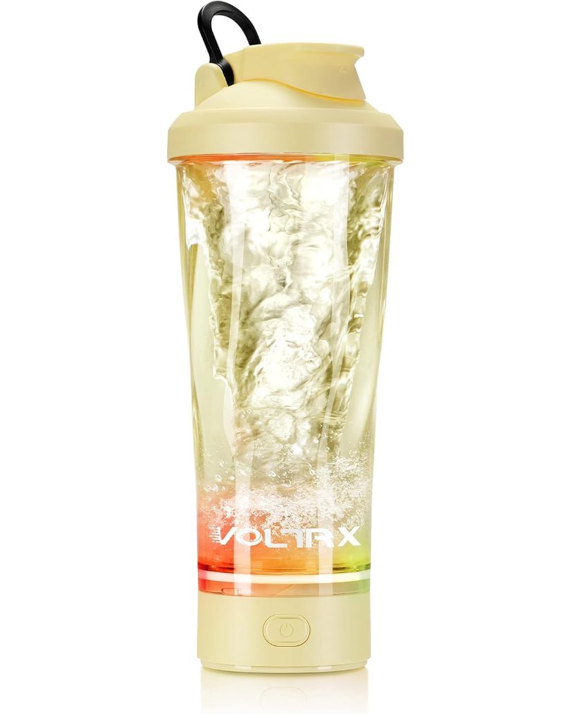 VOLTRX Boost Elektrischer Shaker – [Gelb] (USB-C, 700 ml)