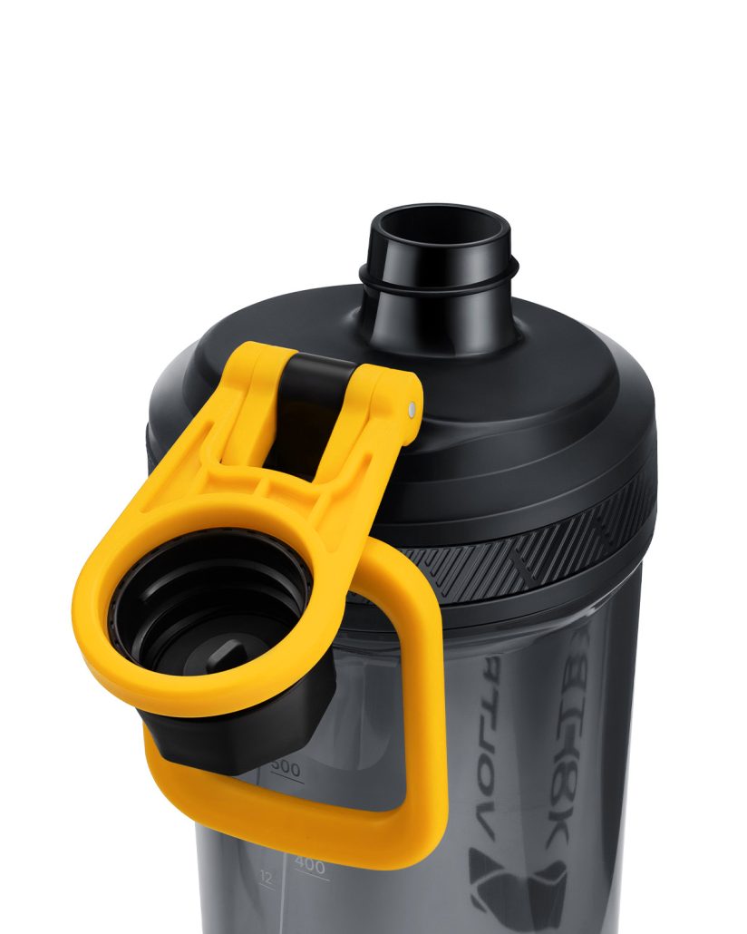 VOLTRX Gallium Elektrischer Shaker – Gelb (USB-C, 900 ml)
