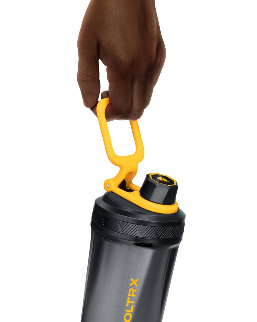 VOLTRX Gallium Elektrischer Shaker – Gelb (USB-C, 900 ml)