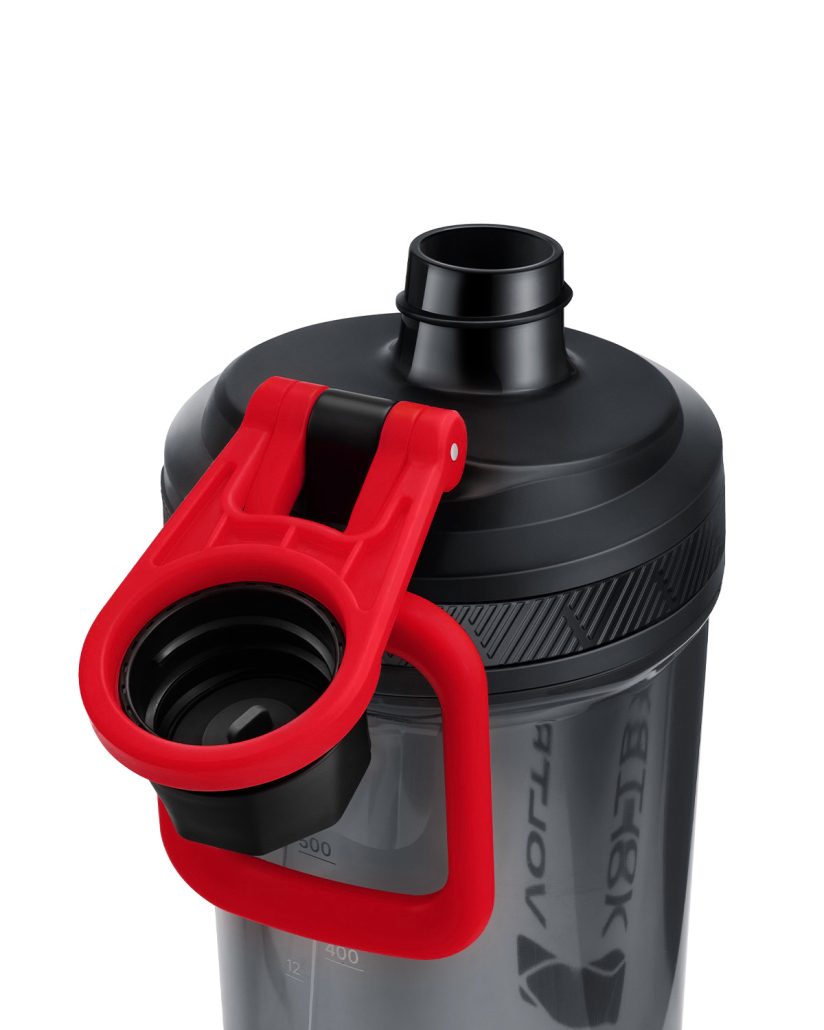 VOLTRX Gallium Elektrischer Shaker – Rot (USB-C, 900 ml