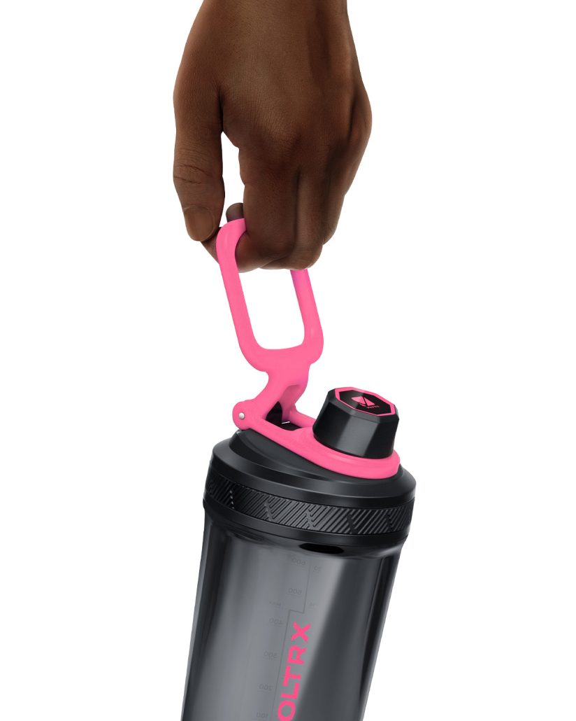 VOLTRX Gallium Elektrischer Shaker – Pink (USB-C, 900 ml)